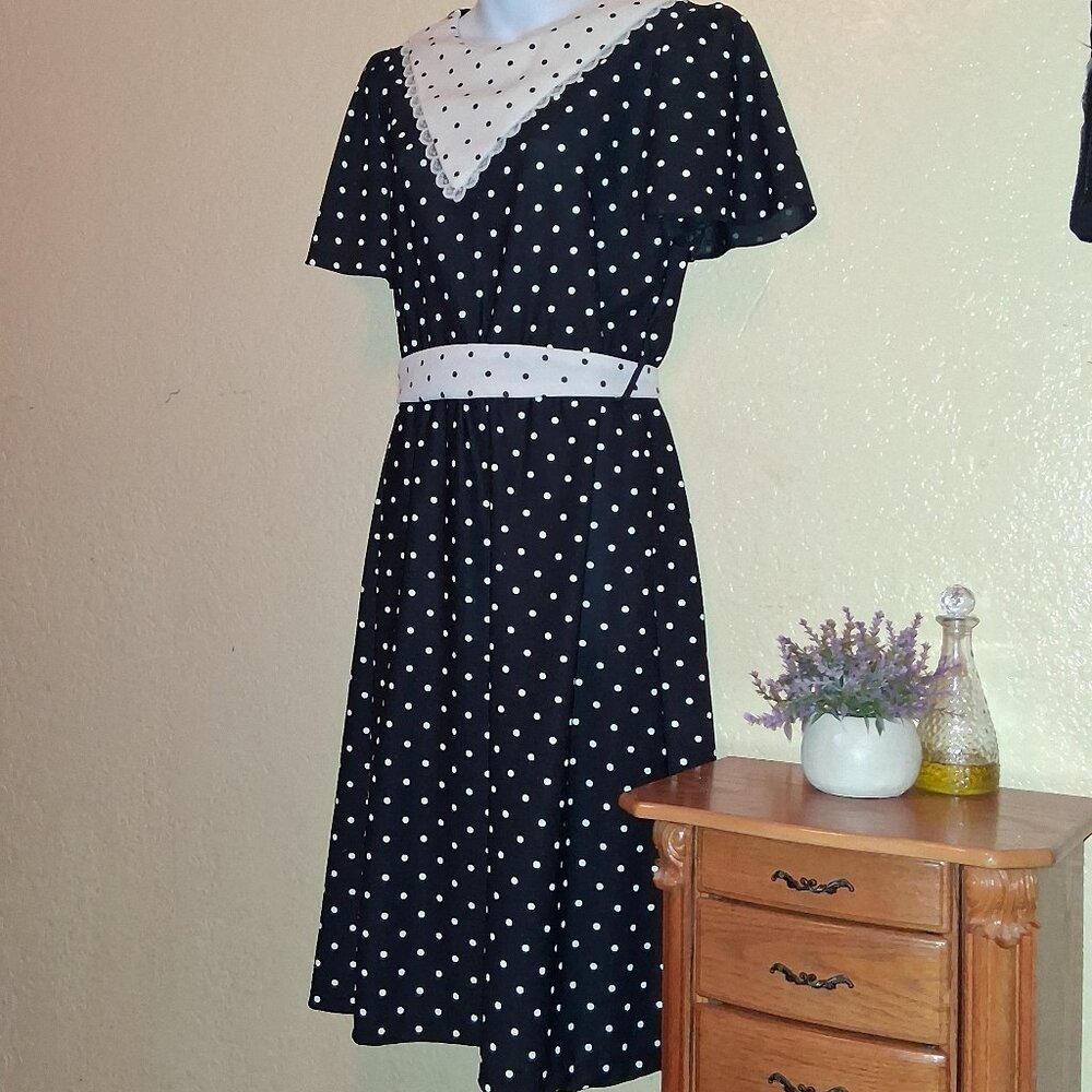 Vintage Polka Dot Dress
